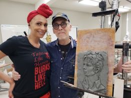 Famous Sculptor of Rosa Parks Eugene Daub