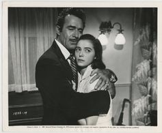 Marisa Pavan and Gilbert Roland in The Midnight Story (1957)