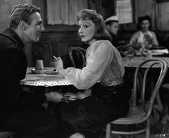 Randolph Scott and Elisabeth Bergner in Paris Calling (1941)