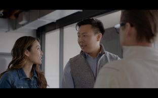 Gale Hansen, Olivia Sui, and Intae Kim in Foundher (2019)