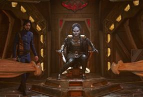 Mary Chieffo and Shazad Latif in Star Trek: Discovery (2017)