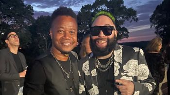 Bandit The Rapper and Cuba Gooding Jr.