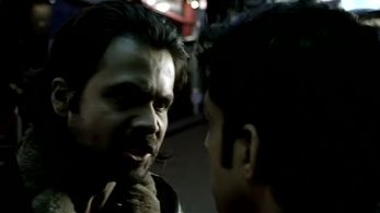 Emraan Hashmi and Salil Acharya in Awarapan (2007)