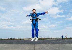 Skydiving promo for Creative Recreation.