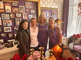 Christin Park, Eloise Mumford, Brenda Strong, and Jordana Summer in Sweeter Than Chocolate