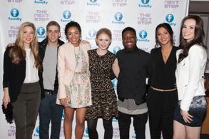 Isaac Lupien, Lamar Johnson, Bree Wasylenko, Samantha Grecchi, Logan Fabbro, and Taveeta Szymanowicz at an event for The