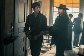 Diego Diablo Del Mar and Tom Blyth in Billy the Kid (2022)