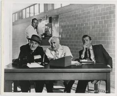 Morris Ankrum, Tudor Owen, and Gregg Palmer in Most Dangerous Man Alive (1961)