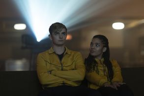 Talitha Wing and Otto Farrant in Alex Rider (2020)