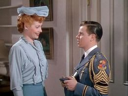 Lucille Ball and Tommy Dix in Best Foot Forward (1943)