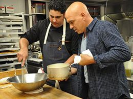 Michael Symon in Burgers, Brew and 'Que (2015)