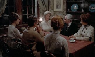 Jean-Pierre Léaud, Marie Mansart, Kika Markham, Sylvia Marriott, Mark Peterson, and Stacey Tendeter in Two English Girls