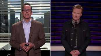 Conan O'Brien and José Arroyo in Conan: Nikki Glaser (2019)