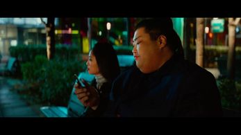 As the Sumo Assassin's girlfriend in 