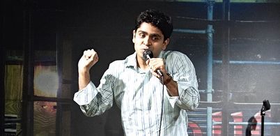 Ratnesh Dubey performs Stand Up at the Laugh Factory
