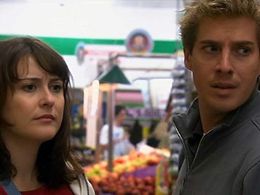 Mark Priestley and Natalie Saleeba in All Saints (1998)