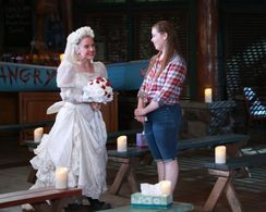 Miranda May and Tessa Netting in Bunk'd (2015)