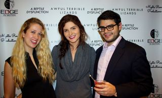 Lindsay-Elizabeth Hand, Andrea Kfoury, and Alex Estrada at the 