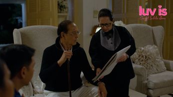 Debraliz and Ariel Ureta in Luv Is: Caught in His Arms (2023)