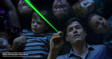 Kathy Patterson, Paul Hickert and Oaks Fegley in WHEN THE MOON WAS TWICE AS BIG © 2014 The Sum Of Our Parts Productions,