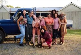 Sigourney Weaver, Leah Purcell, Amy Kersey, and Frankie Adams