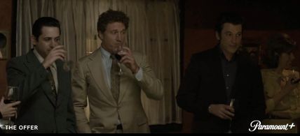 Damian Conrad-Davis, Miles Teller , Nick Pupo in THE OFFER