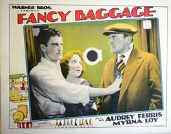George Fawcett, Audrey Ferris, and Wallace MacDonald in Fancy Baggage (1929)