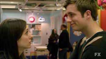 Still of Kina Bermudez, Maria Dizzia, Louis C.K., Matt Gehring in Louie IKEA/Piano Lesson