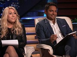 Lori Greiner and Rohan Oza in Shark Tank (2009)