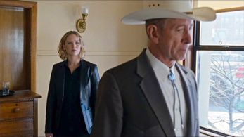 Jennifer Lawrence and Bill Thorpe in 