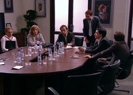 Olga Ostroumova, Georgiy Taratorkin, Ilya Lyubimov, Pyotr Krasilov, Grigoriy Antipenko, and Olga Lomonosova in Ne rodis 