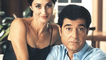 Silvia Munt and Andrés Pajares at an event for Tío Willy (1998)