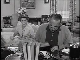 Gale Gordon and Sara Seegar in Dennis the Menace (1959)