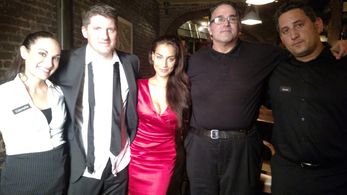 Hope Gutierrez, Greg Prosser, Lara Wolf, Producer Sam Borowski, Eric Rosenberg - Times Up (2017)