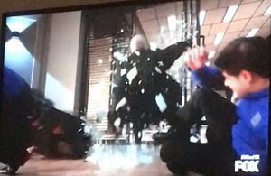 9-1-1 Tackled/fight thru glass window 2020