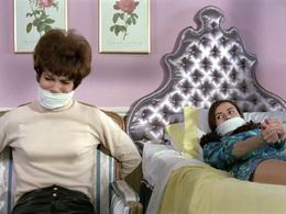 Denise Buckley and Rosemary Nicols in Department S: A Cellar Full of Silence (1969)