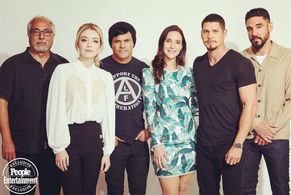 Norberto Barba, Sarah Bolger, JD Pardo, Elgin James, Clayton Cardenas, and Carla Baratta
