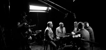 Chad Jackson, Jesse Lee Peterson, Justin Malone, Allen West, Anthony Brian Logan, and Brandon Tatum in Uncle Tom II: An 