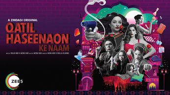 Eman Suleman, Sarwat Gilani, Sanam Saeed, Beo Raana Zafar, and Faiza Gillani in Qatil Haseenaon Ke Naam (2021)