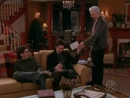 Tyler Francavilla, Jeff Bryan Davis, and John Larroquette in Happy Family (2003)