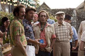 Gérard Darmon, Alain Doutey, Philippe Lellouche, and Christian Vadim in My Best Holidays (2012)