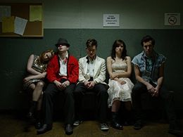 Josh Blaylock and Benji Dolly in Video Game High School (2012)