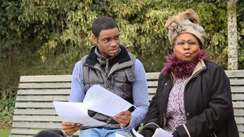 Micah Balfour and Jay Byrd in 'Nanna'