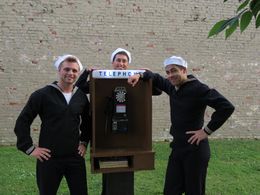 Cameron Gilliam, Miguel Gonzalez, and William Morris in Summer of '67 (2018)