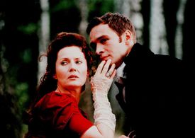 Grazyna Szapolowska and Michal Zebrowski in Pan Tadeusz: The Last Foray in Lithuania (1999)