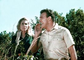 Fred Pinero and Babette Sherrill in Death Curse of Tartu (1966)