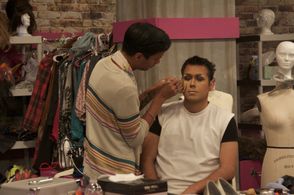 Sutan Amrull and Christopher Mendoza in RuPaul's Drag Race (2009)