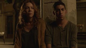 Anna Ycobalzeta and Pau Poch in Merlí (2015)