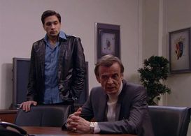 Georgiy Taratorkin and Grigoriy Antipenko in Ne rodis krasivoy (2005)