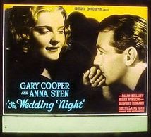 Gary Cooper and Anna Sten in The Wedding Night (1935)